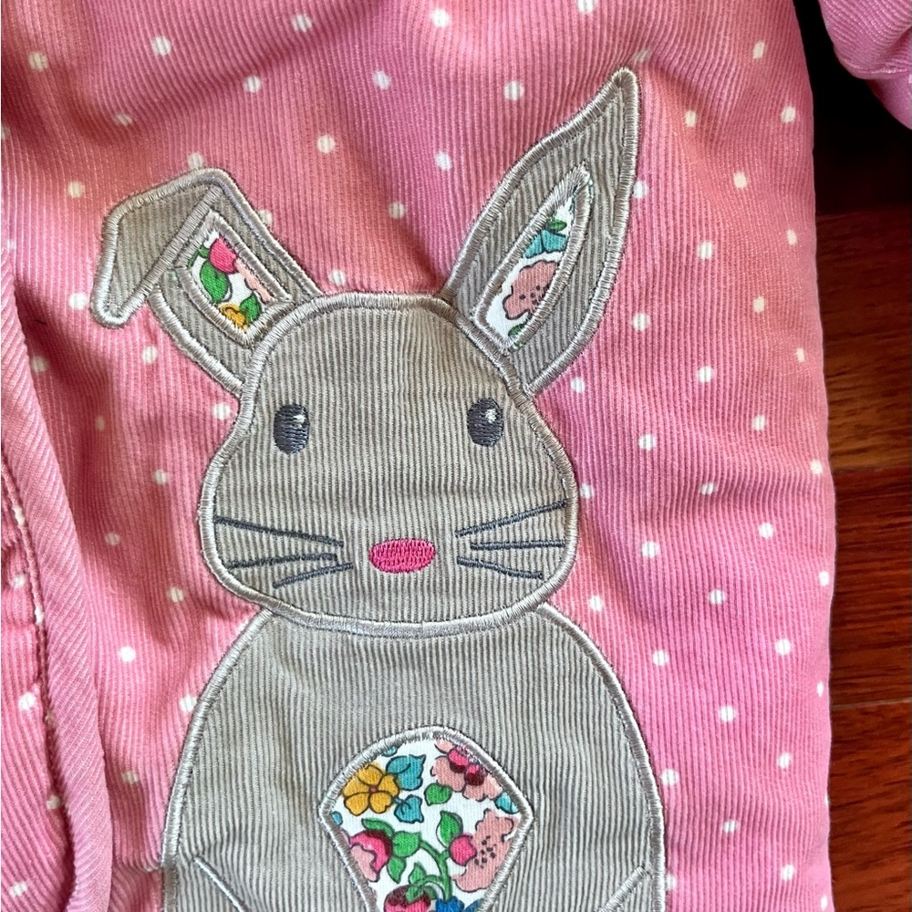 Like new Mini Boden bunny coat